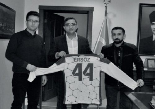 Doğanşehir Spor Kulübünden Kaymakam Ersöz’e Ziyaret
