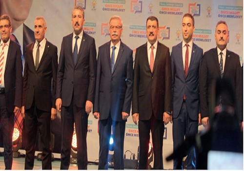 AK Parti Doğanşehir'de Yeniden Vahap Küçük Dedi